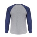 LAHTI PRO KOSZULKA Z DŁUGIM RĘKAWEM SZARO-NIEBIESKA ROZMIAR M L4022402
