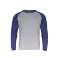 LAHTI PRO KOSZULKA Z DŁUGIM RĘKAWEM SZARO-NIEBIESKA ROZMIAR 2XL L4022405