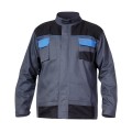 LAHTI PRO BLUZA BAWEŁNIANA SZARO-NIEBIESKA L (52) L4040552