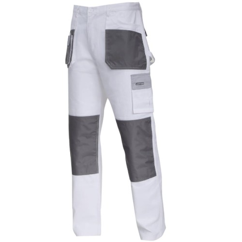 LAHTI PRO SPODNIE ROBOCZE DO PASA BIAŁO-SZARE, ROZM. M L4051350