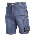 LAHTI PRO 2XL SPODENKI KRÓTKIE JEANSOWE NIEBIESKIE STRETCH L4070705