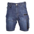 LAHTI PRO 2XL SPODENKI KRÓTKIE JEANSOWE NIEBIESKIE STRETCH L4070705