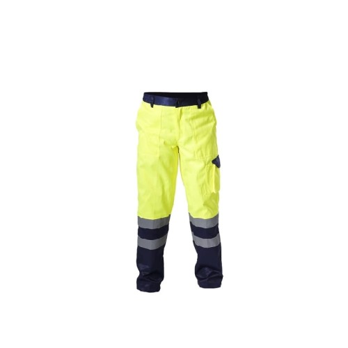 LAHTI PRO ROZ. L SPODNIE OSTRZEGAWCZE DO PASA ŻÓŁTE L4100403