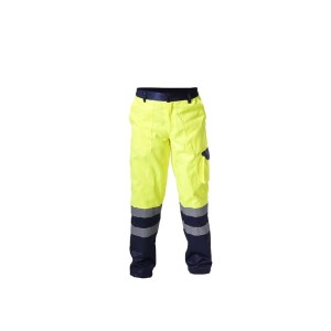 LAHTI PRO ROZ. XXXL SPODNIE OSTRZEGAWCZE DO PASA ŻÓŁTE L4100406