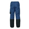 LAHTI PRO ROZ. 2XL SPODNIE DO PASA OCIEPLANE NIEBIESKIE  L4100705
