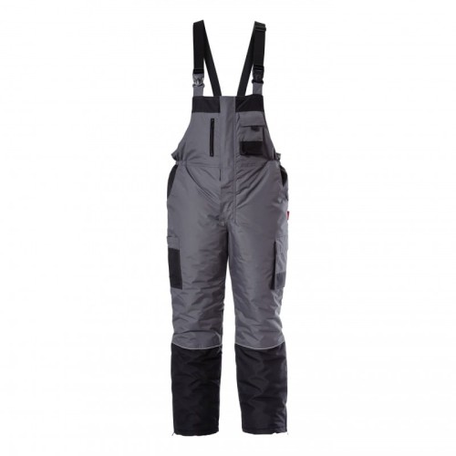 LAHTI PRO ROZ. 2XL SPODNIE OGRODNICZKI OCIEPLANE SZARE L4110805