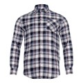 LAHTI PRO KOSZULA FLANELOWA W KRATĘ SZARO-CZARNA ROZMIAR 3XL L4180406