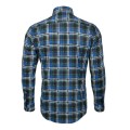 LAHTI PRO KOSZULA FLANELOWA W KRATĘ NIEBIESKA ROZMIAR 2XL LPKF32XL