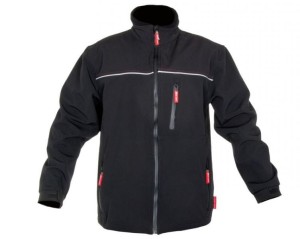 LAHTI PRO ROZ. XXL KURTKA SOFT-SHELL CZARNA WODOODPORNA LPKS12XL