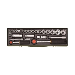 PROXXON ZESTAW KLUCZY NASADOWYCH 1/2" 1/4" 27 ELEMENTÓW 23020 - DARMOWA WYSYŁKA