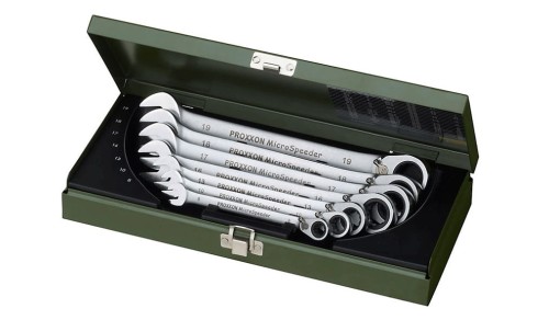 PROXXON ZESTAW KLUCZY PŁASKO-OCZKOWYCH SPEEDER 8-19MM 7 SZTUK 23124 - DARMOWA WYSYŁKA