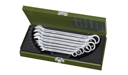 PROXXON ZESTAW KLUCZY PŁASKO-OCZKOWYCH MICROSPEEDER 8-19MM 7 SZTUK 23275- DARMOWA WYSYŁKA