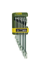 PROXXON KLUCZE PŁASKIE SLIMLINE 6x7-20x22MM KOMPLET Z UCHWYTEM 8 SZTUK 23800