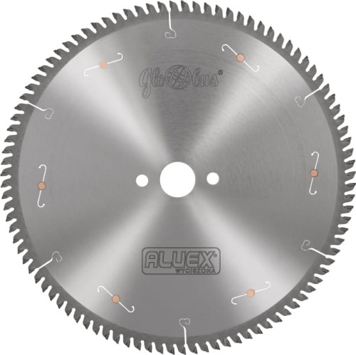 GLOBUS 300x30x3.2x2.5/96Z PIŁA TARCZOWA GA5 Z PŁYTKAMI HM SERII ALUEX+5° PS415-0300-0001