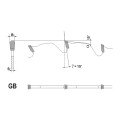 GLOBUS 190x30x2.7x1.6/14Z PIŁA TARCZOWA Z PŁYTKAMI HM SERII GB15 TYPE BRYTAN PS675-0160-0001