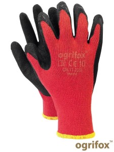 OGRIFOX RĘKAWICE OCHRONNE POWLEKANE POROWATĄ GUMĄ OX-DRAGOS CB