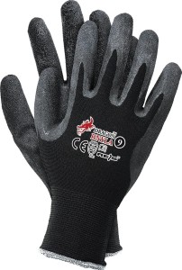 REIS RĘKAWICE OCHRONNE DRAGON RNYLA B ROZMIAR 7 CZARNE RNYLA-B-07