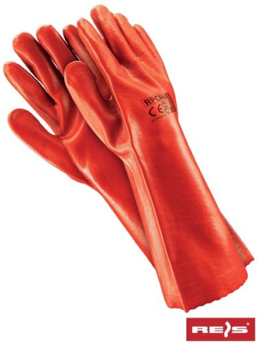 REIS RĘKAWICE OCHRONNE WYKONANE Z PCV RPCV40