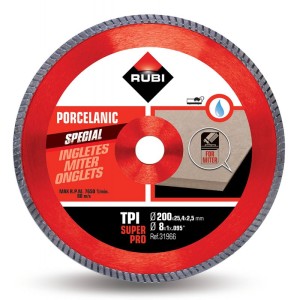 RUBI TARCZA DIAMENTOWA DO CIĘĆ POD KĄTEM  TPI 200 RUBI SUPERPRO 31966