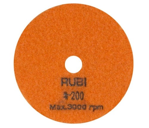 RUBI TARCZA DIAMENTOWA DO POLEROWANIA NA SUCHO FI100MM GRADACJA #200 62972