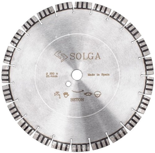 SOLGA TARCZA DIAMENTOWA DO CIĘCIA BETONU 350x25,4MM  23117350 - DARMOWA WYSYŁKA