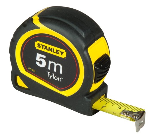 STANLEY  MIARA 5M Z BLOKADĄ OBUD. PLASTIK. 1-30-697