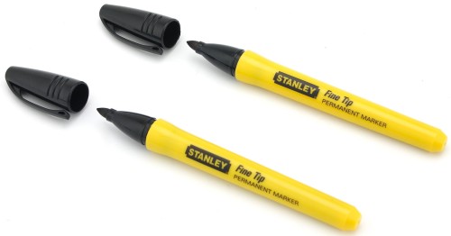 STANLEY  MARKER FINE TIP 2 SZT. 0-47-316
