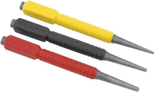 STANLEY  WYBIJAKI KPL. 3SZT  0.8/1.6/ 2.4MM 0-58-930