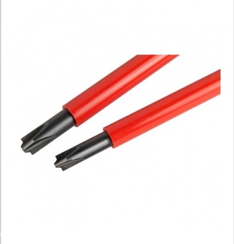 STANLEY  ZESTAW WKRĘTAKÓW VDE DO ŚRUB Z GNIAZDEM UNIWERSALNYM PH1x100, PH2x100, 2 SZT. 0-62-648