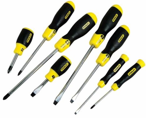 STANLEY ZESTAW WKRĘTAKÓW CUSHION GRIP 8 SZT. 0-65-011