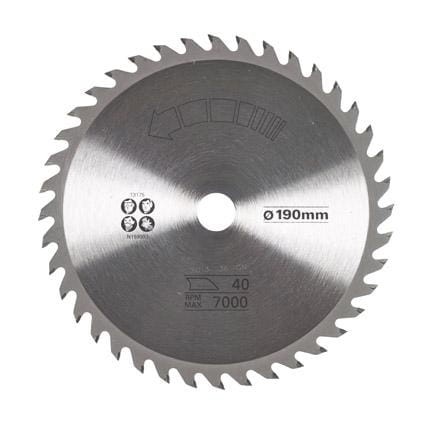 STANLEY PIŁA TARCZOWA TCT 190X20MM 40 ZĘBÓW STA13175