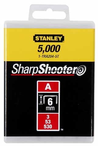 STANLEY  ZSZYWKA TYP A 10MM 1000 SZT. TRA206T1