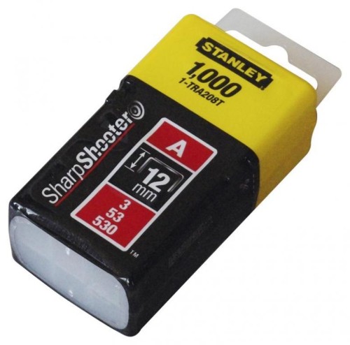 STANLEY  ZSZYWKA TYP A 12MM 1000 SZT. TRA208T1