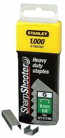STANLEY  ZSZYWKA TYP G 10MM 1000 SZT. TRA706T1