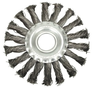 VOREL SZCZOTKA TARCZOWA 115MM DRUT SPLATANY 06982