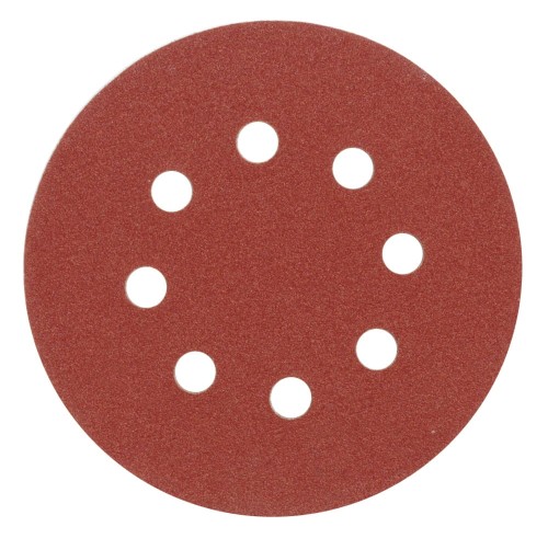 VOREL KRĄŻKI ŚCIERNE 125MM P40 Z OTWORAMI 5 SZTUK 08574