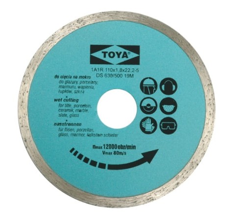 VOREL TARCZA DIAMENTOWA 125MM SEGMENT CIĄGŁY 08732