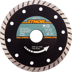 STHOR TARCZA DIAMENTOWA TURBO 125MM 08791