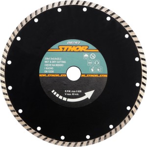 STHOR TARCZA DIAMENTOWA TURBO 230MM 08793