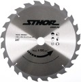 STHOR PIŁA TARCZOWA DO DREWNA Z WĘGLIKEM 300X30MM 24 ZĘBY 08836
