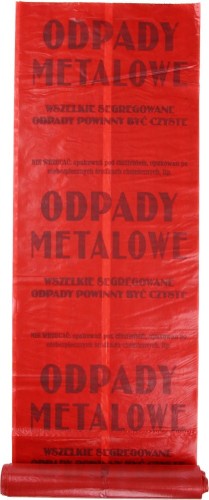 VOREL WOREK DO SEGREGACJI ODPADÓW 120L METAL 10 SZTUK 10014