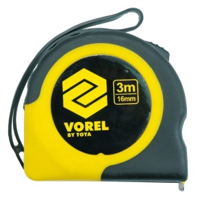 VOREL MIARA ZWIJANA ŻÓŁTO-CZARNA 2MX16MM 10101