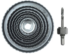 VOREL ZESTAW WYCINAREK DO OTWORÓW W DREWNIE 38-127MM 9 SZTUK 22572