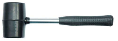 VOREL MŁOTEK GUMOWY 410G TRZONEK STALOWY 33557