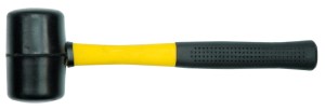 VOREL MŁOTEK GUMOWY 76MM TRZONEK Z TWORZYWA 33925