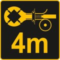 VOREL ŚCISK TAŚMOWY Z TAŚMĄ 4 M 38531