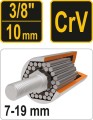 VOREL NASADKA UNIWERSALNA 3/8" 7-19MM 53002