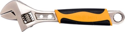 VOREL KLUCZ NASTAWNY 200MM PLASTIKOWA RĄCZKA 54071