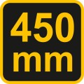 VOREL KLUCZ NASTAWNY 450MM GUMOWANA RĘKOJEŚĆ 54081