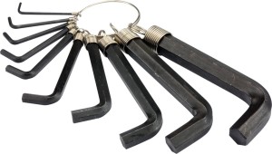 VOREL ZESTAW KLUCZY SZEŚCIOKĄTNYCH HEX 2-14MM 10 SZTUK 56400